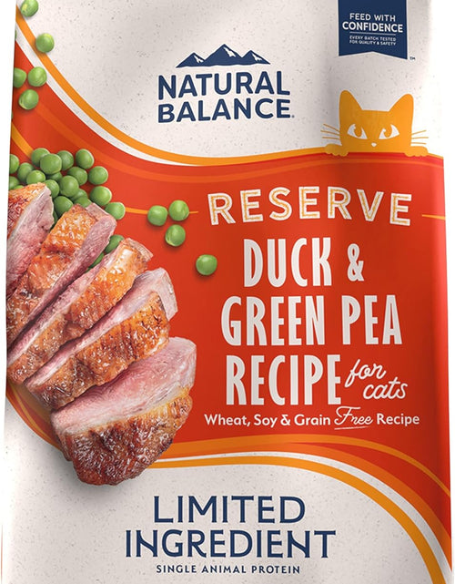 Load image into Gallery viewer, Limited Ingredient Diet | Adult Grain-Free Dry Cat Food | Protein Options Include Duck, Chicken, Salmon or Venison
