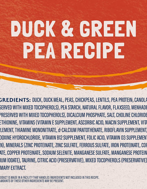 Load image into Gallery viewer, Limited Ingredient Diet | Adult Grain-Free Dry Cat Food | Protein Options Include Duck, Chicken, Salmon or Venison
