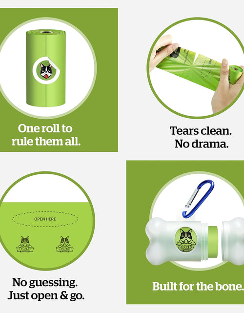 Load image into Gallery viewer, Pogi’S Poop Bags - 30 Unscented Rolls (450 Dog Poop Bags) - Leak-Proof, Earth-Friendly Poop Bags for Dogs
