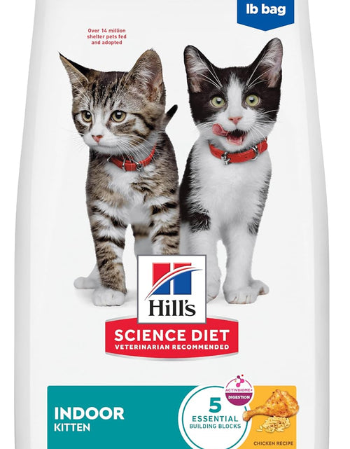 Load image into Gallery viewer, Dry Cat Food, Kitten, Indoor, Chicken Recipe, 3.5 Lb. Bag
