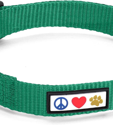 Pet Soft Adjustable Solid Color Nylon Puppy/Dog Collar Matching Leash and Harness Sold Separately