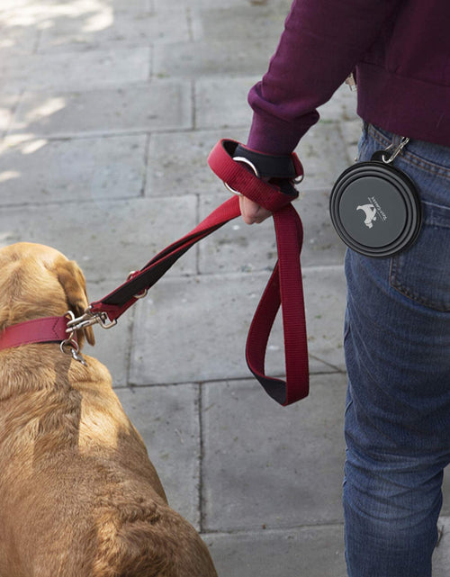 Load image into Gallery viewer, Expandable Dog Bowls for Travel, 2-Pack Dog Portable Water Bowl for Dogs Cats Pet Foldable Feeding Watering Dish for Traveling Camping Walking with 2 Carabiners, BPA Free
