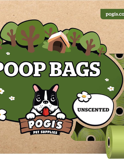 Load image into Gallery viewer, Pogi’S Poop Bags - 30 Unscented Rolls (450 Dog Poop Bags) - Leak-Proof, Earth-Friendly Poop Bags for Dogs
