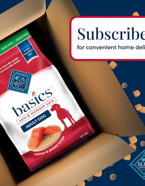Load image into Gallery viewer, Basics Grain-Free Dry Dog Food for Adult Dogs, Limited Ingredient Diet, Salmon Recipe, 22-Lb. Bag

