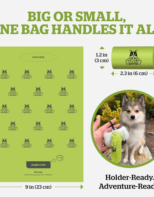 Load image into Gallery viewer, Pogi’S Poop Bags - 30 Unscented Rolls (450 Dog Poop Bags) - Leak-Proof, Earth-Friendly Poop Bags for Dogs
