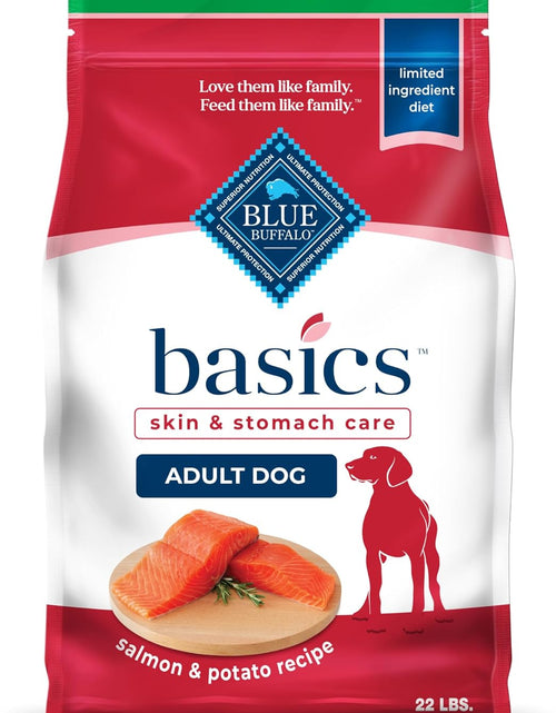 Load image into Gallery viewer, Basics Grain-Free Dry Dog Food for Adult Dogs, Limited Ingredient Diet, Salmon Recipe, 22-Lb. Bag
